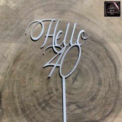 Topper"Hello 40"