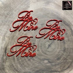 Dekor zestaw 3szt. - "Be Mine"
