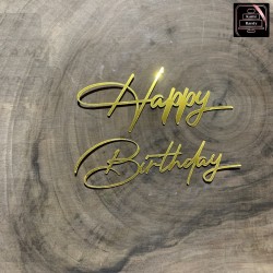 Dekor papierowy Happy Birthday