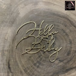 Dekor na bok "Hello Baby"...