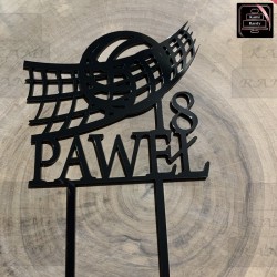 Topper "Paweł 18" siatkówka