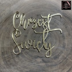 Dekor na bok "Chrzest Święty"