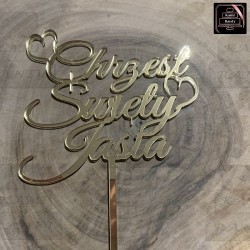 Topper /dekor Chrzest...