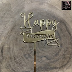 Topper /dekor Happy Birthday