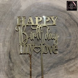 Topper /dekor Happy...