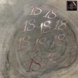 Dekor  papierowy  18 cyfry,...