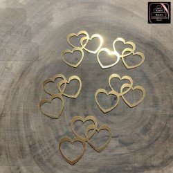 Dekor  papierowy serca ,...