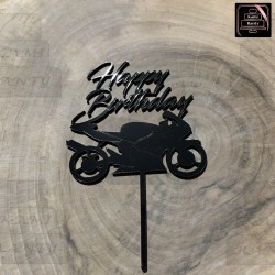 Topper /dekor "happy...