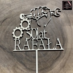 Topper /dekor "50 lat Rafała"