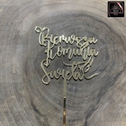 Topper\dekor "Pierwsza...