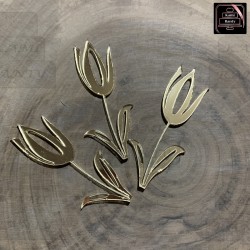Dekor zestaw  3 szt. - tulipan