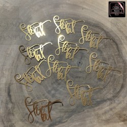 Dekor  papierowy "Sto Lat"...