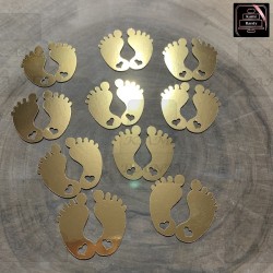 Dekor  papierowy "Stopy"...