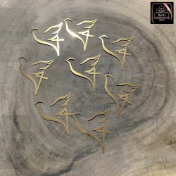 Dekor  papierowy "gołąb +...