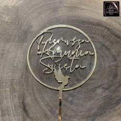 Topper\dekor "Pierwsza...