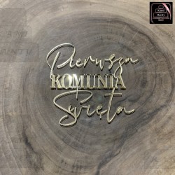 Topper\dekor "Pierwsza...