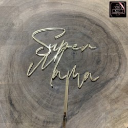Topper/dekor Super Mama