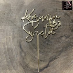 Topper\dekor " Komunia Święta"