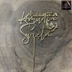 Topper\dekor "  Pierwsza...