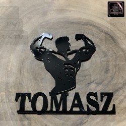 Topper /dekor "kulturysta"