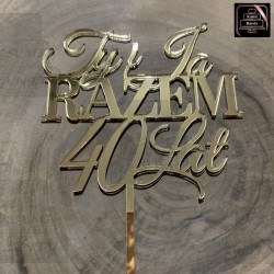 Topper/dekor  Ty i Ja razem...