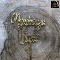 Topper "Najpiękniejsza na...