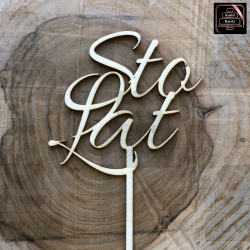 Topper "Sto Lat"