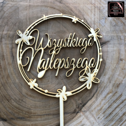 Topper "Wszystkiego...