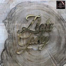 Dekor na bok "Złote Gody"