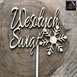 Topper "Wesołych Świąt"...