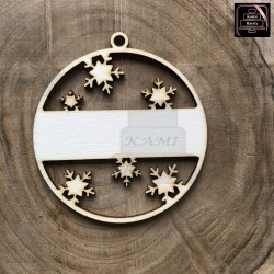 Bombka śnieżynki 1