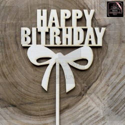 Topper "HAPPY BIRTHDAY"...