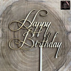 Topper "Happy Birthday"