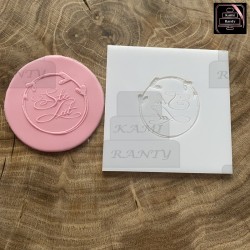 Scrapka "Sto Lat" koła, serca