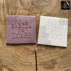 Scrapka "MOJA BABCIA TO SKARB"