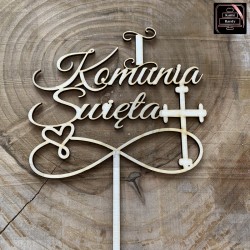 Topper "I Komunia Święta"...