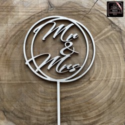 Topper - "Mr&Mrs" koła