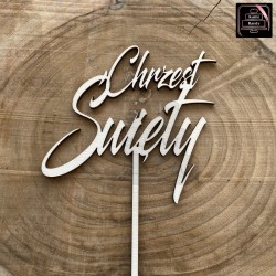 Topper "Chrzest Święty"