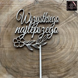 Topper "Wszystkiego...