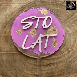 Topper "Sto Lat",  handmade