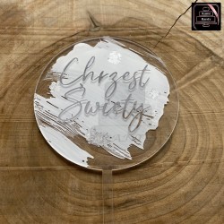 Topper "Chrzest Święty",...