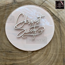 Topper "Chrzest Święty"...