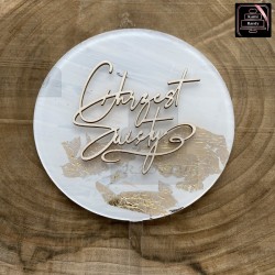 Topper "Chrzest Święty"...