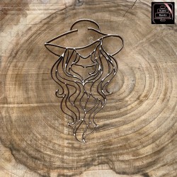 Dekor na bok - kobieta