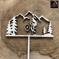 Topper rowerzysta, góry