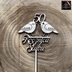 Topper "50 Rocznica Ślubu"...