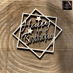 Dekor na bok "Happy...