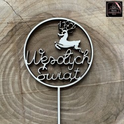 Topper "Wesołych Świąt"...