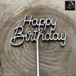 Topper  "Happy Birthday"