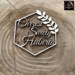 Dekor na bok "Chrzest...